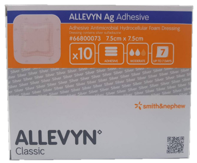 allevyn silver foam dressing Smith & Nephew 66800454