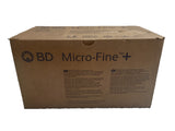 BD Micro-Fine Plus U100 1ml Syringe 0.33mm (29G) x 12.7mm - Box of 200 (Ref: 324891)