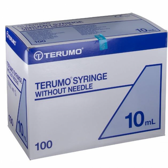 Terumo Luer Slip Eccentric Syringes 10ml - Pack of 100 (Ref: MDSS10SE)