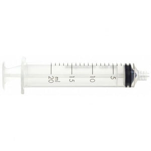 BD Plastipak Sterile Luer Slip Eccentric Syringe 20ml - Box of 120 (Ref: 300613)