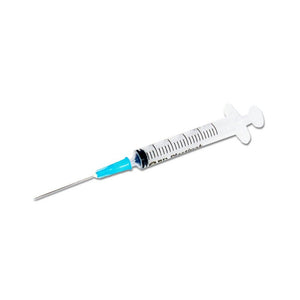 BD Emerald with attached BD Microlance™ 3 Needle Luer Slip Concentric Syringe 2ml 23g x 25mm (1") - Box of 100 (Ref: 307740)