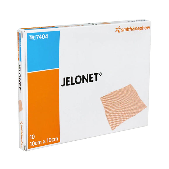 Jelonet 10cm x 10cm - Pack of 10 Single Dressings (Ref: 7404)