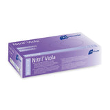 Meditrade VIOLA (VIOLET) Powder Free Nitrile - 100 Gloves