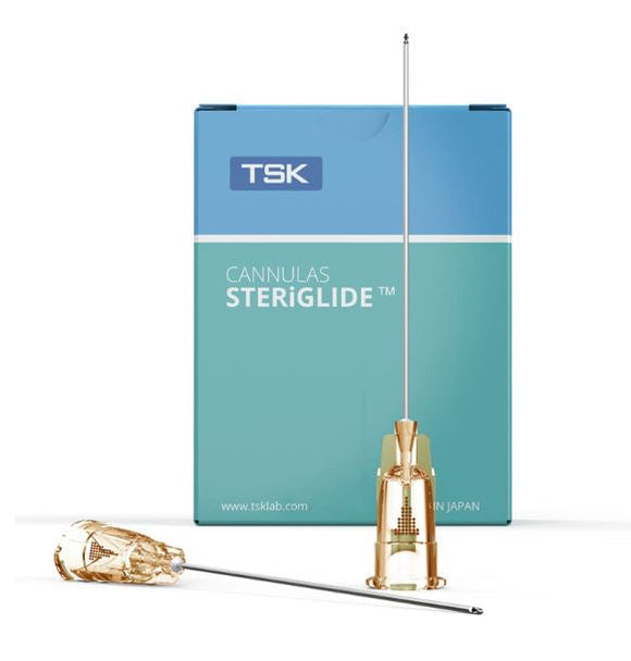 TSK Steriglide Cannula 27G x 50mm - Box of 20