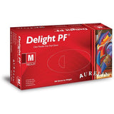 Aurelia DELIGHT PF Clear Powder Free Vinyl - 100 Gloves