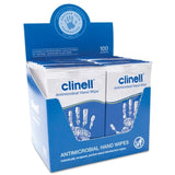 Clinell Antimicrobial Hand Wipes (Ref: CAHW100)