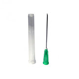 Agani Hypodermic Needle 21Gx38mm GREEN (Pack of 100)