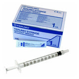 Terumo Luer Slip Concentric Syringe 1ml - Box of 100 (Ref: MDSS01SE)